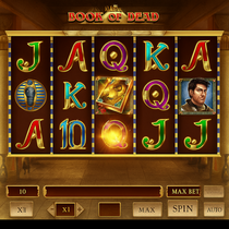 Pino Casino - Book of Dead Slot Game by Play'n GO