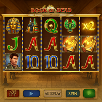 Pino Casino - Book of Dead Slot Game